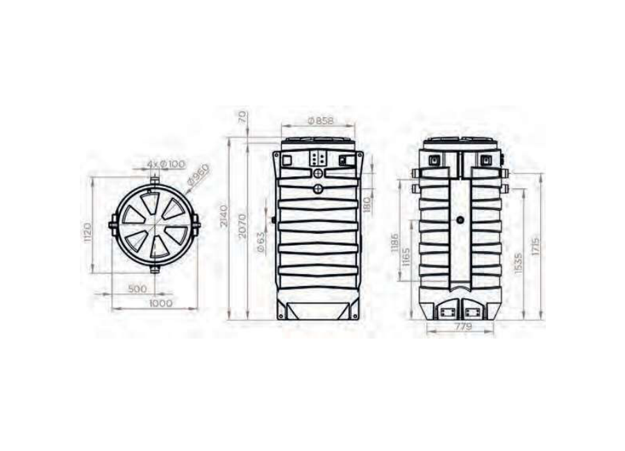 SFA Sanifos 1300 vista 3