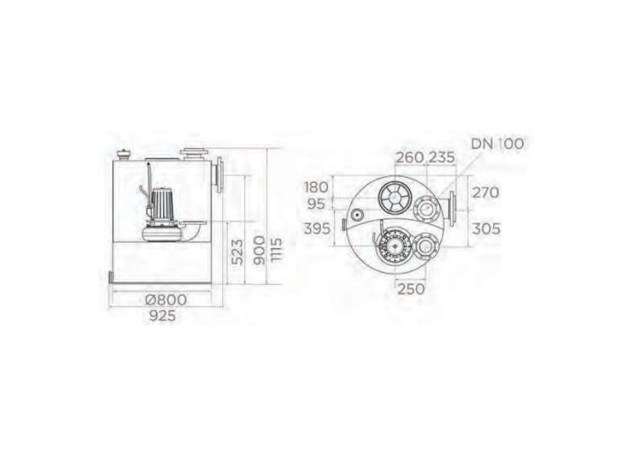 SFA Sanicubic 1 VX W80 vista 3