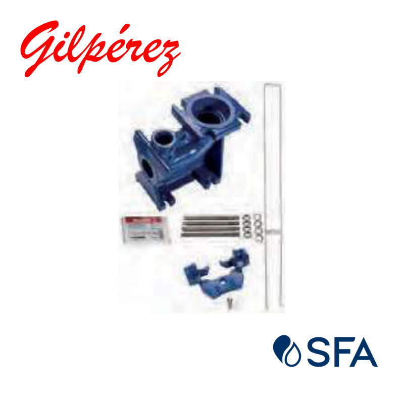 Pie de acoplamiento guiado SFA para Sanipump VX 50 (anclaje 120, arqueta hasta 1,50 m)