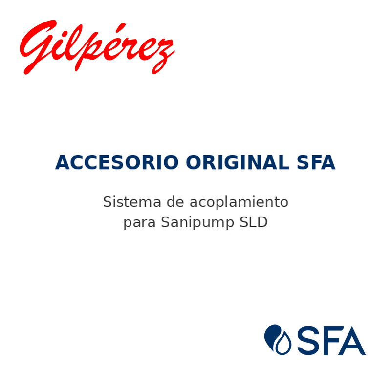 Sistema de acoplamiento SFA para Sanipump SLD