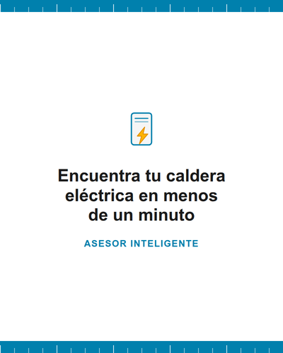 Selector de calderas eléctricas por potencia y características