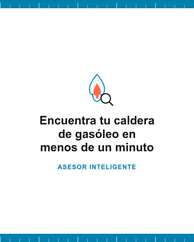 Selector de calderas de gasóleo por potencia y características