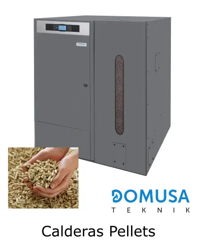 Calderas Pellets Domusa