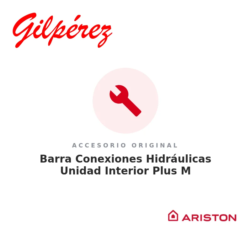 Ariston Barra Conexiones Hidráulicas Unidad Interior Plus M