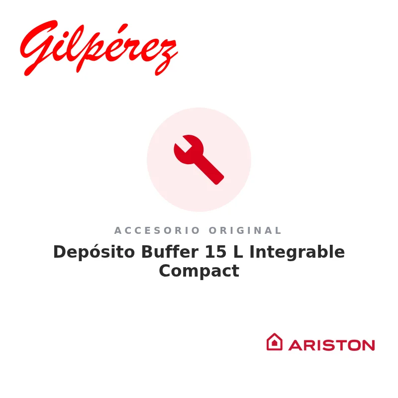 Ariston Depósito Buffer 15 L Integrable Compact