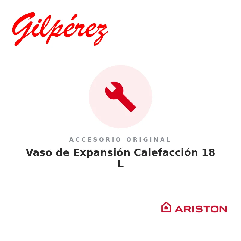 Ariston Vaso de Expansión Calefacción 18 L