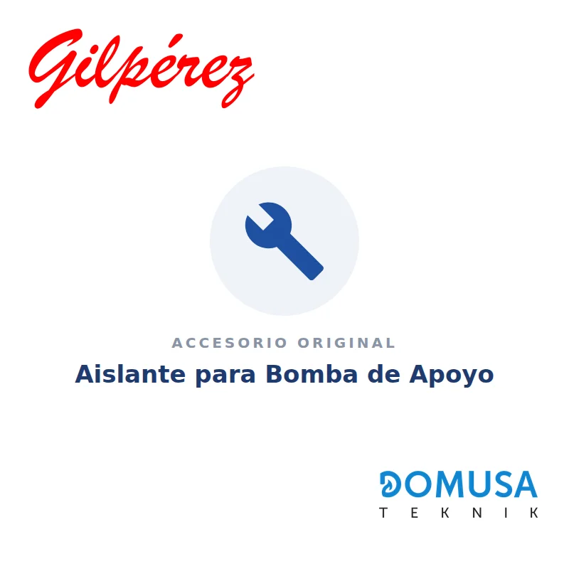 Domusa Aislante para Bomba de Apoyo