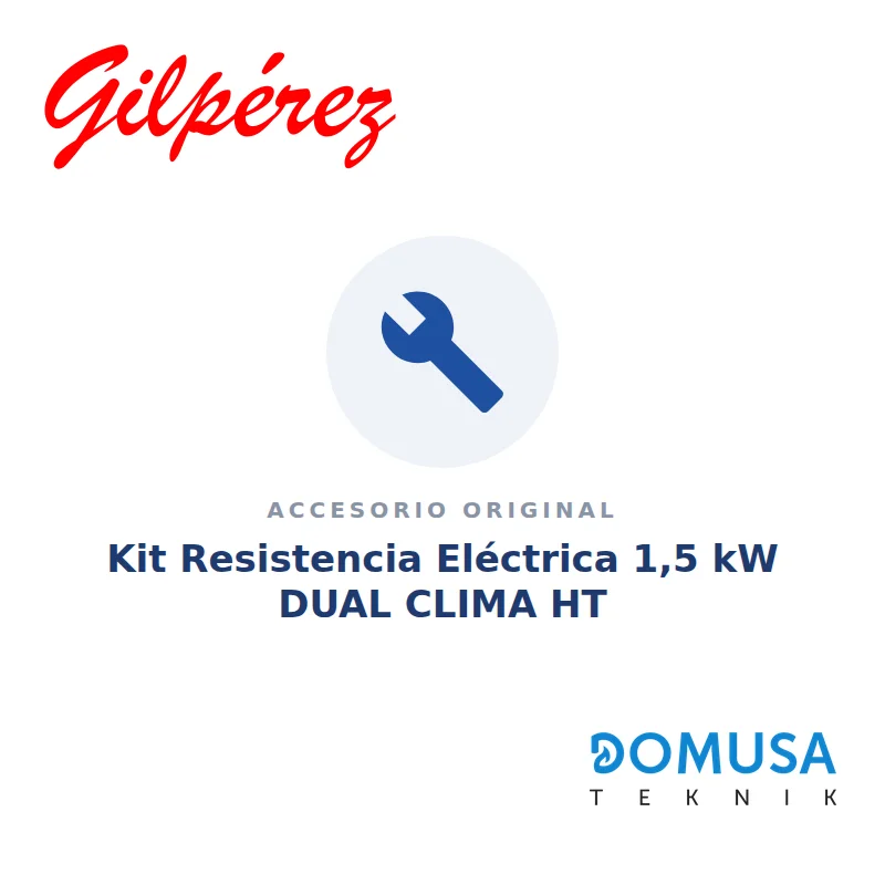 Domusa Kit Resistencia Eléctrica 1,5 kW DUAL CLIMA HT