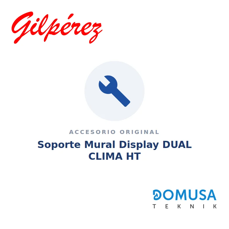 Domusa Soporte Mural Display DUAL CLIMA HT