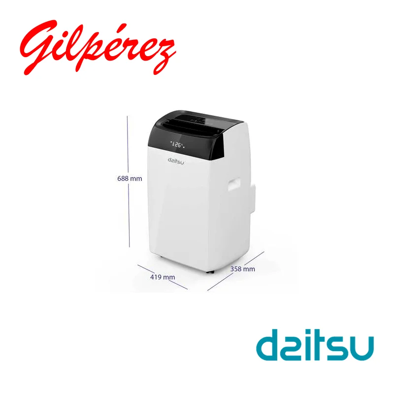 Aire Acondicionado Portátil Daitsu Alisios Premium APD12FCX vista 3