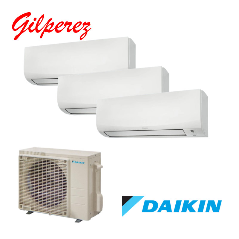 Daikin Conjunto 3x1 3MXF52F1 Sensira CTXF 25+25+25
