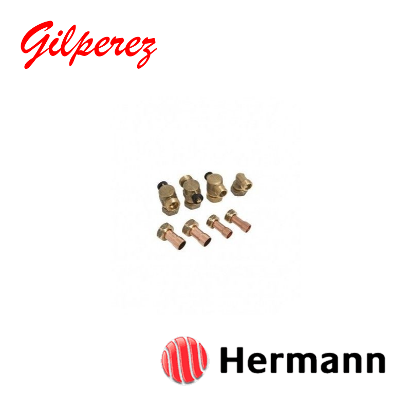 Kit de conexiones estandard Calderas Hermann vista 1
