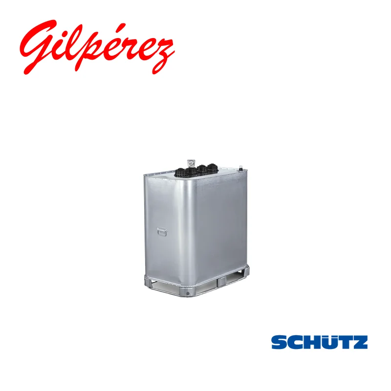 Schütz Depósito Gasoil TANK IN TANK con palet 700 lt