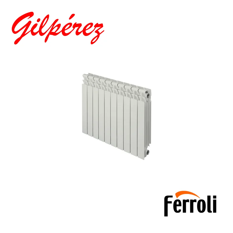 Radiador aluminio Ferroli XIAN N 450mm 2 elementos