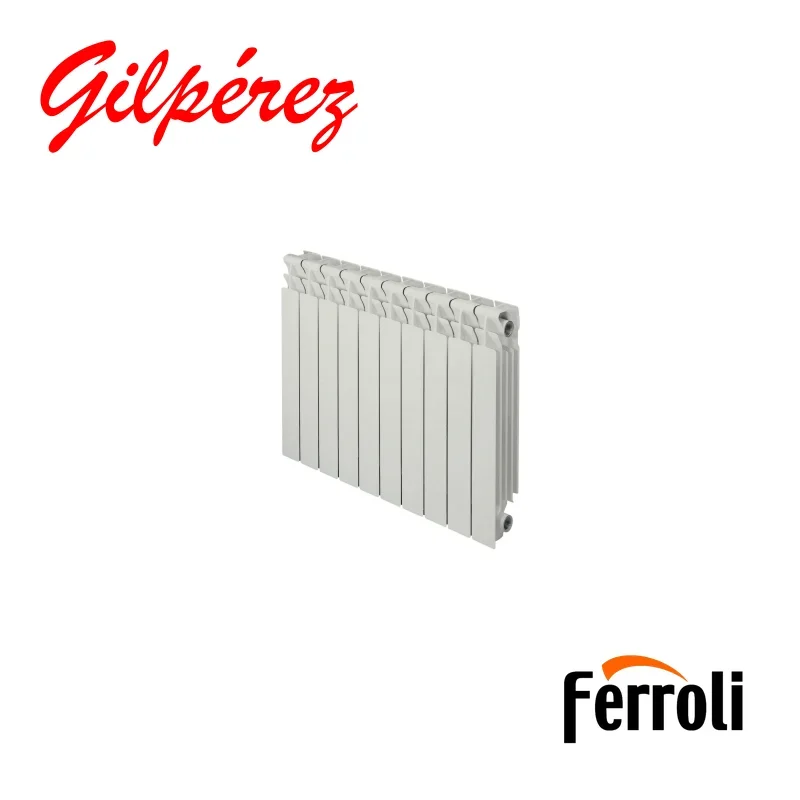 Radiador aluminio Ferroli XIAN N 800mm 2 elementos