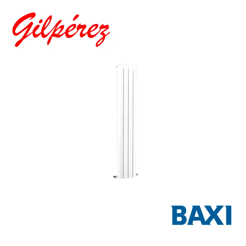 Radiador vertical aluminio Baxi TV 1800 vista 2