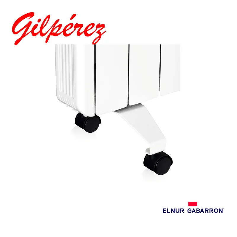 Soporte de Ruedas Gabarrón para Emisores de Fluido Térmico