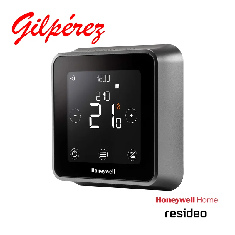 Termostato Inteligente WiFi Honeywell Home T6 Cableado Negro
