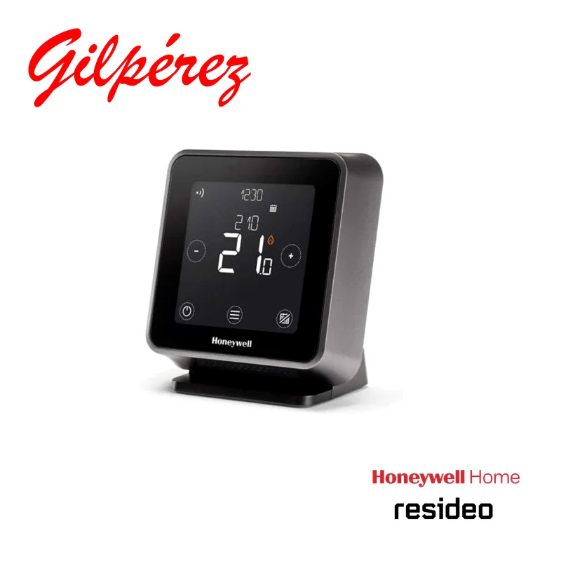 Termostato Inteligente WiFi Honeywell Home T6R Inalámbrico Negro