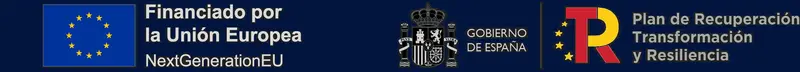 Financiado por la Unión Europea · NextGenerationEU · Plan de Recuperación, Transformación y Resiliencia