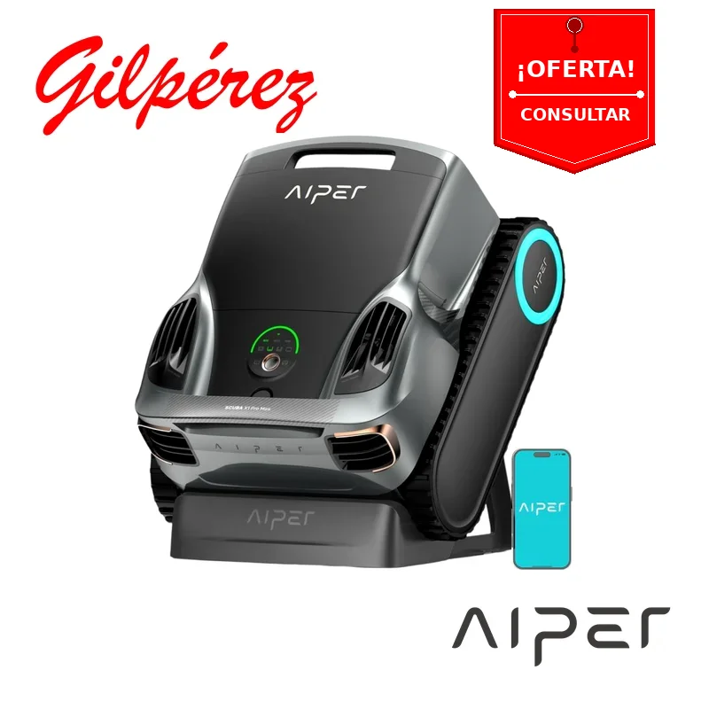 Limpiafondos sin cables AIPER Scuba X1 Pro Max vista 1