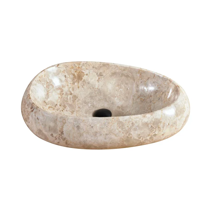 Trip Irta Lavabo de Piedra Natural sobre Encimera