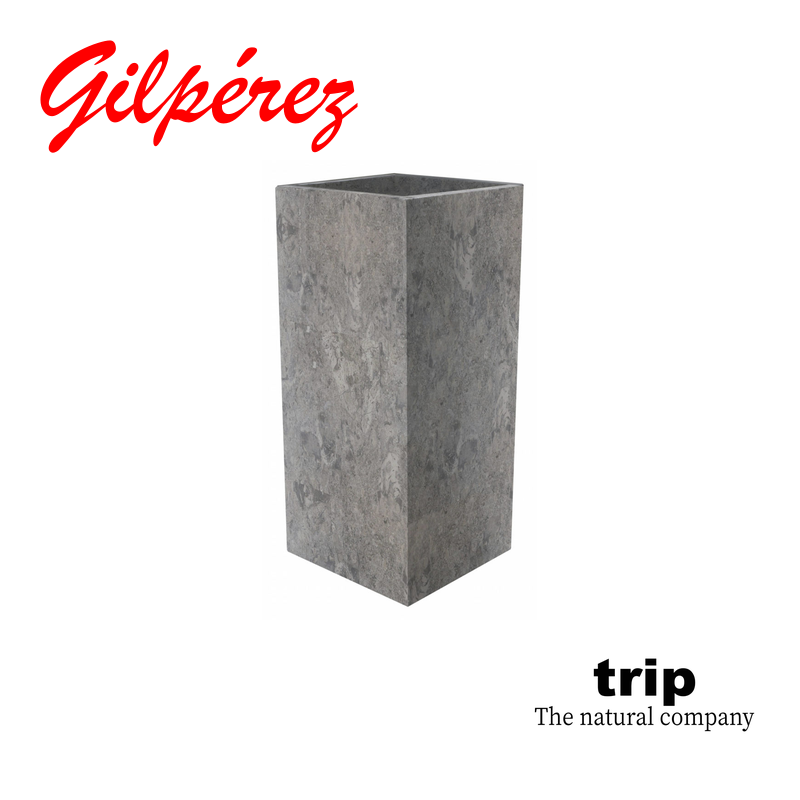Trip Totem Lavabo de Pie de Piedra Natural