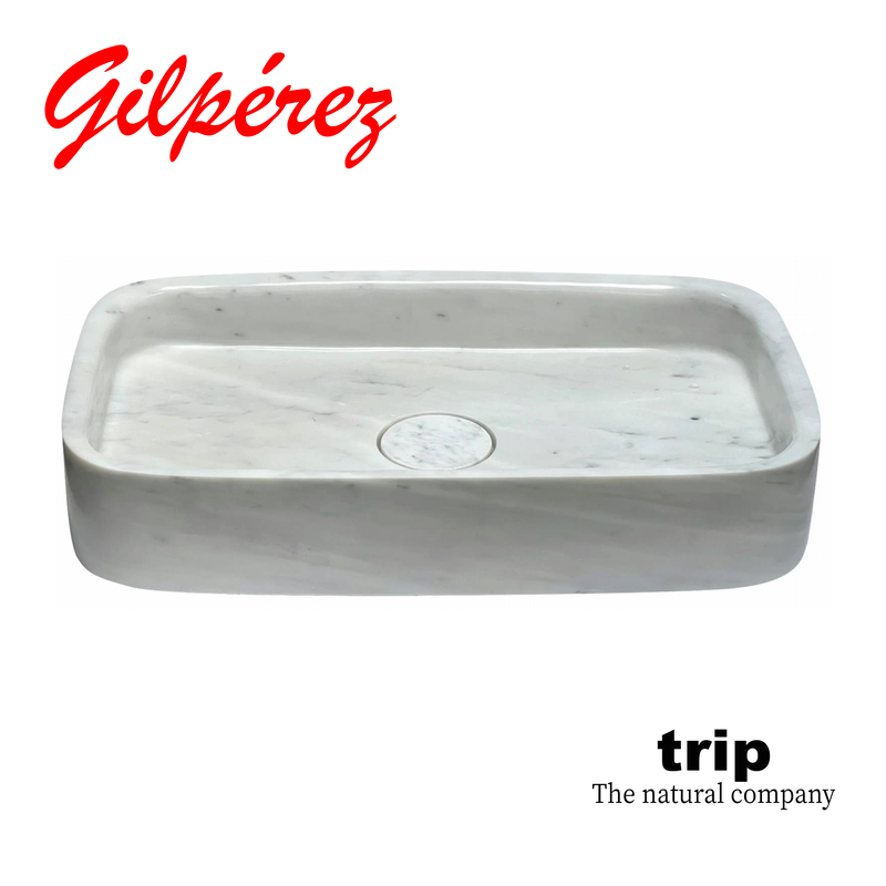 Trip Tahoe Lavabo de Piedra Natural sobre Encimera