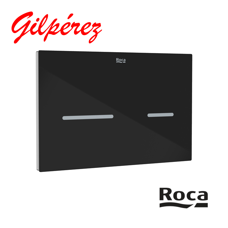 Roca Placa EP-3 Electrónica Cristal negro