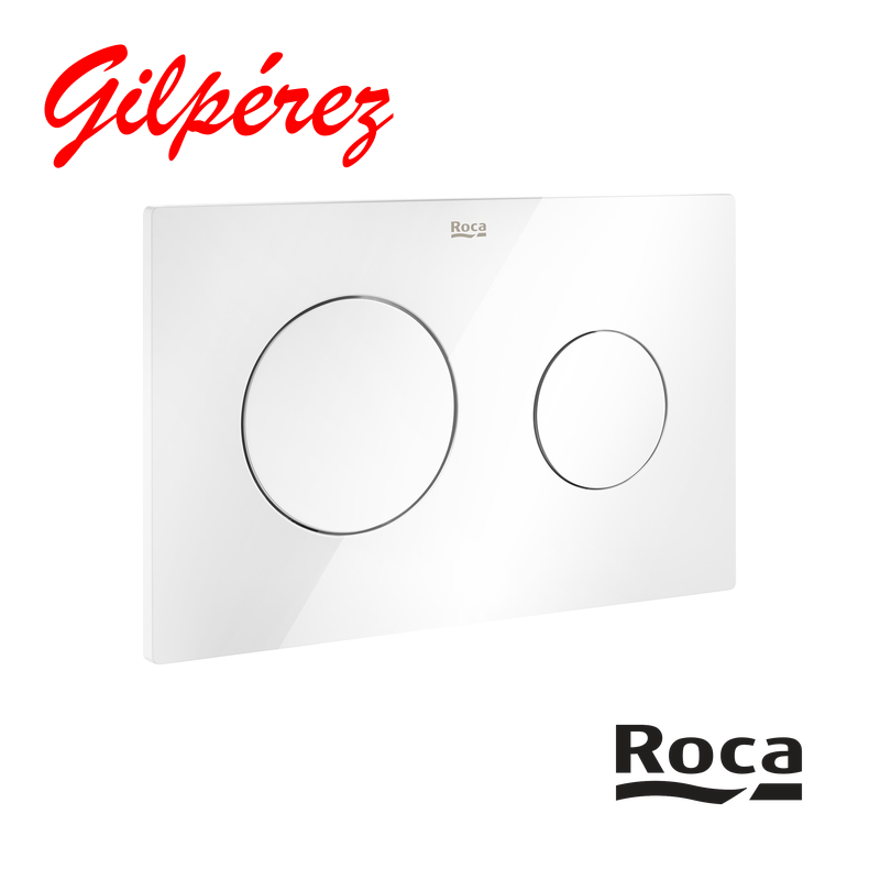 Roca Placa PL10 Dual Blanco