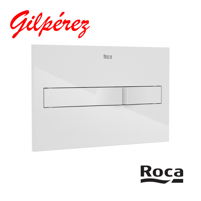 Roca Placa PL2 Dual Blanco