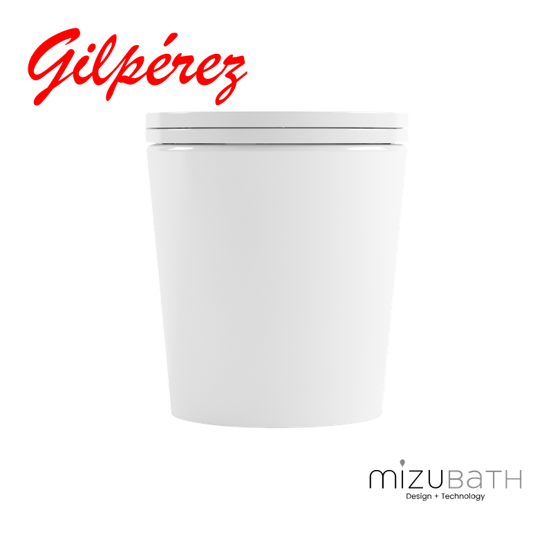 Mizubath Rada Basic Inodoro Inteligente a Suelo Display blanco