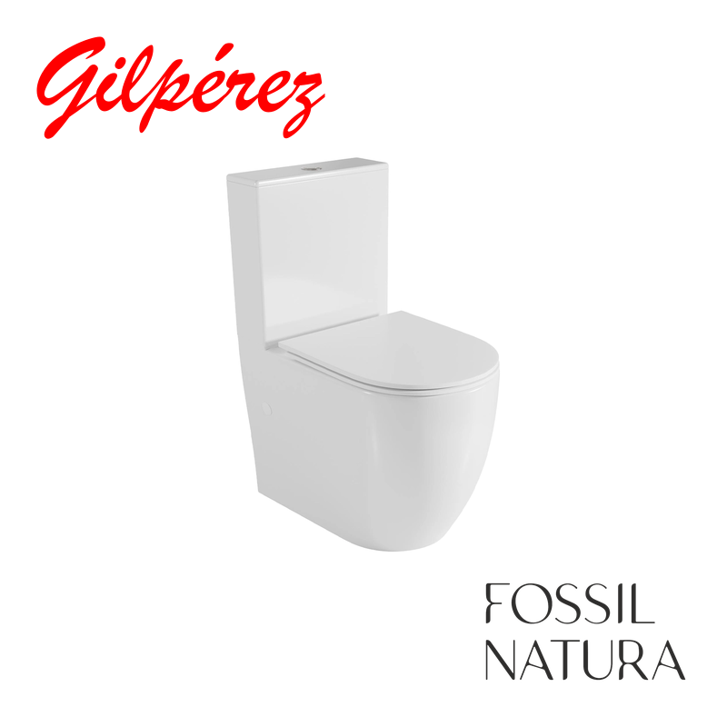 Fossil Natura Elba Inodoro de Cisterna Baja vista 1