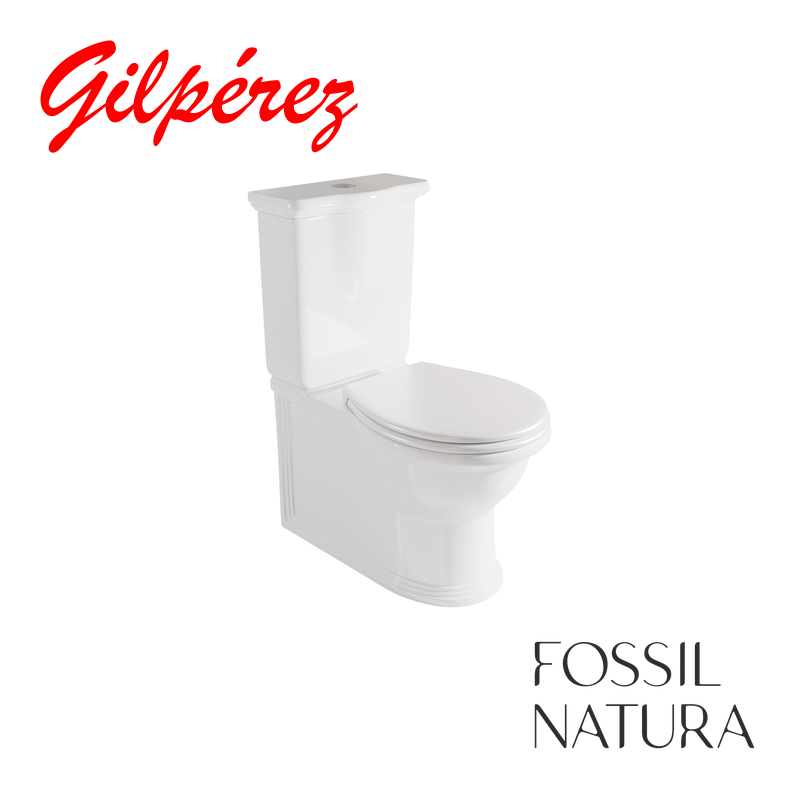 Fossil Natura Olimpia Inodoro de Cisterna Baja vista 1