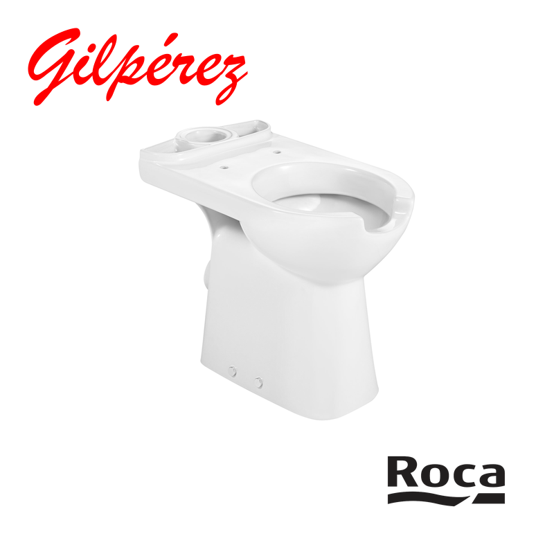 Roca Access Inodoro de Cisterna Baja PMR con Apertura Frontal