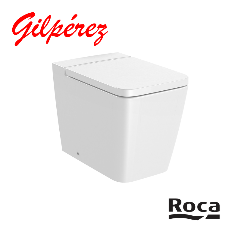 Roca Inspira Square Inodoro Adosado a Pared para Cisterna Empotrada vista 1