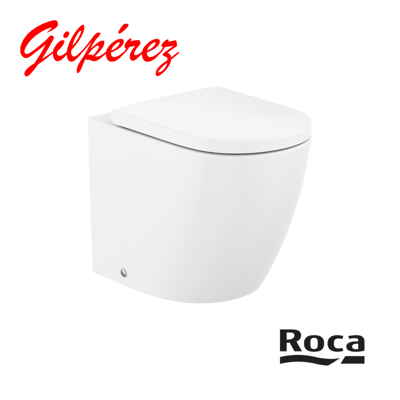 Roca Meridian Inodoro Adosado a Pared para Cisterna Empotrada