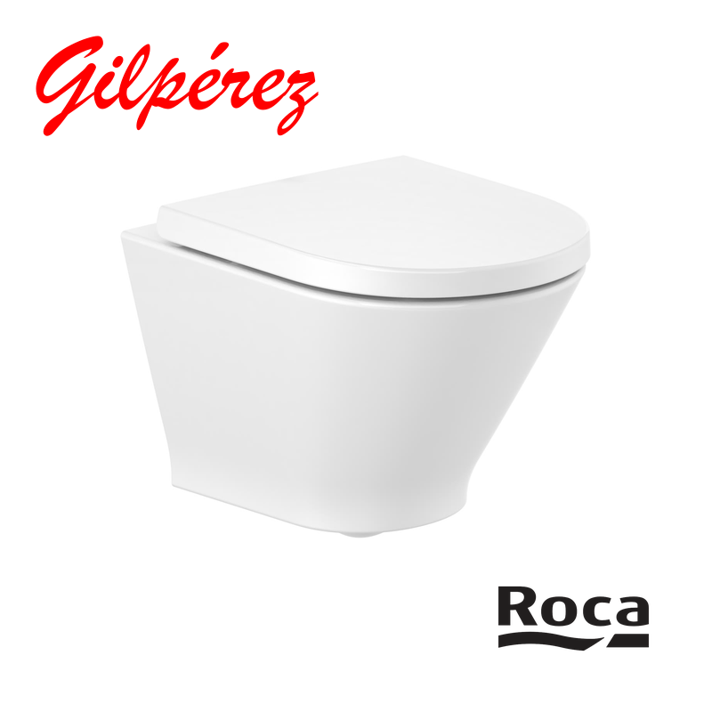 Roca The Gap Round Inodoro Suspendido Compacto