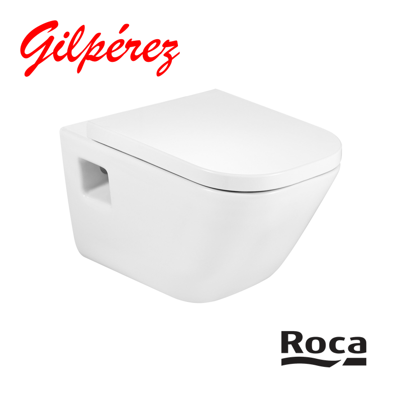 Roca The Gap Square Inodoro Suspendido vista 1