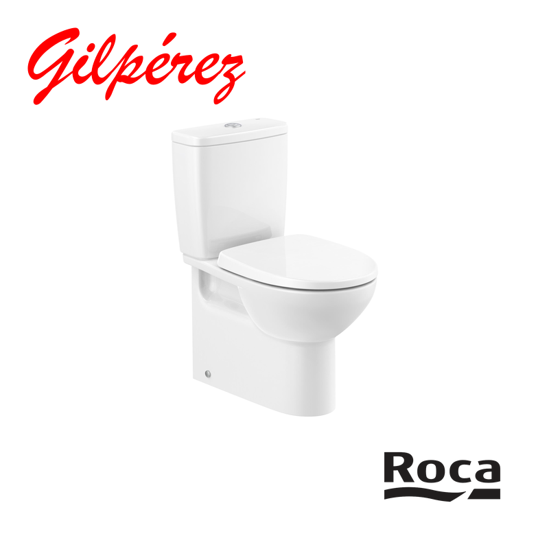Roca Victoria Inodoro de Cisterna Baja Compacto Adosado a Pared